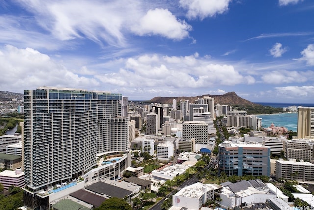 2139 Kuhio Ave Unit D1008, Honolulu, HI 96815 - view of city featuring a nearby body of water