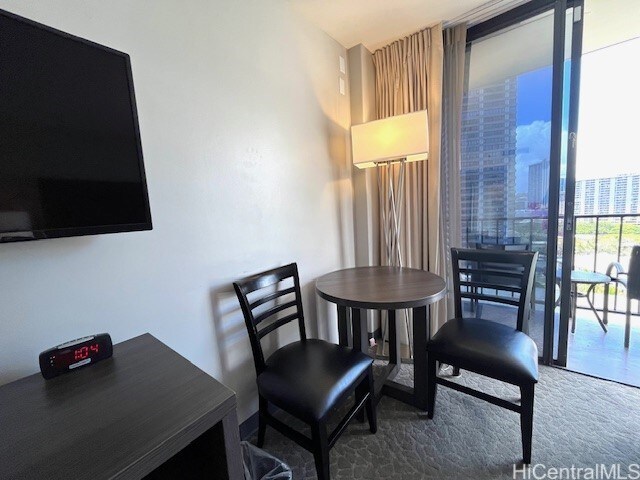 1850 Ala Moana Blvd Unit 1007, Honolulu, HI 96815 - carpeted office space featuring floor to ceiling windows