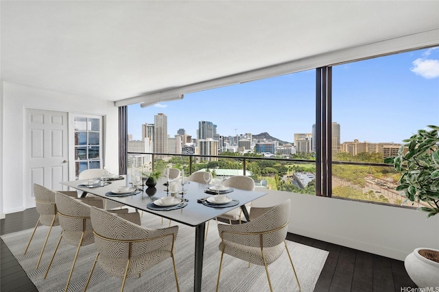 1910 Ala Moana Blvd Unit 19C, Honolulu, HI 96815 - sunroom / solarium with a skyline view