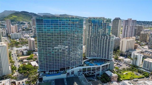 383 Kalaimoku St Unit 1112, Honolulu, HI 96815 - city view featuring a mountainous background