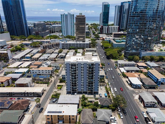 725 Piikoi St Unit 405, Honolulu, HI 96814 - view of urban area with a nearby body of water