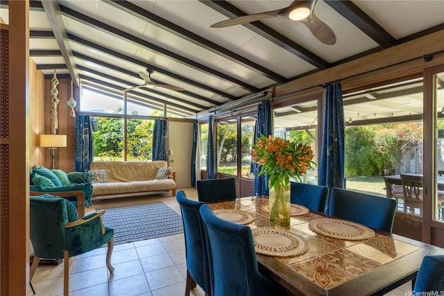 41-1025 Nenue St, Waimanalo, HI 96795 - sunroom with ceiling fan, an outdoor living space, and outdoor dining area