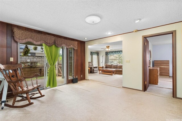 94-046 Puanane Pl, Mililani, HI 96789 - unfurnished room with carpet, a textured ceiling, and ceiling fan