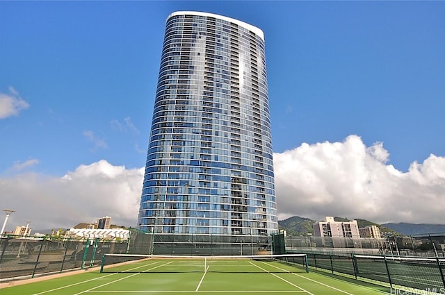 1296 Kapiolani Blvd Unit 3805, Honolulu, HI 96814 - view of tennis court featuring fence