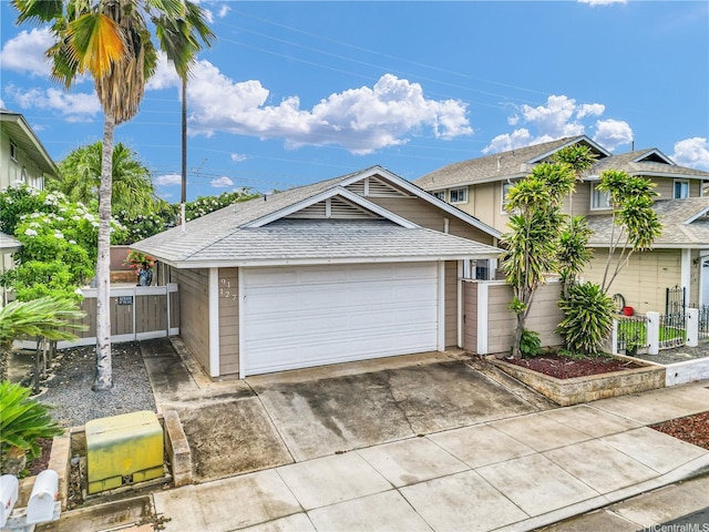 91-127 Puaina Pl, Ewa Beach, HI 96706 - single story home featuring roof with shingles, concrete driveway, and a garage