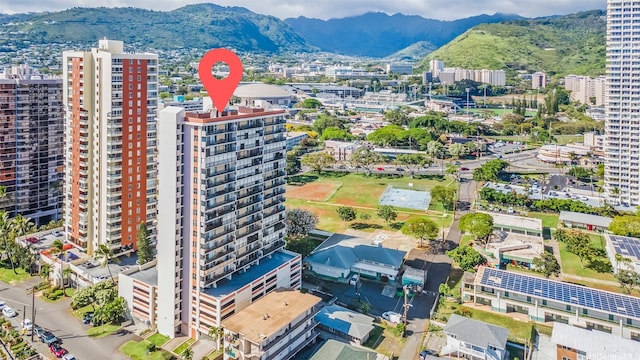 2754 Kuilei St Unit 2002, Honolulu, HI 96826 - view of urban area with a mountainous background