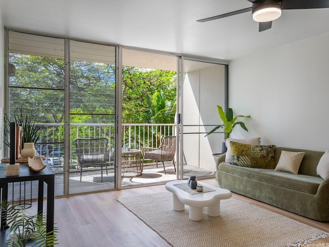 95-65 Waikalani Dr Unit F302, Mililani, HI 96789 - sunroom with plenty of natural light and ceiling fan