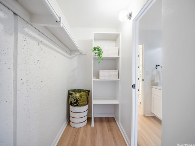 95-65 Waikalani Dr Unit F302, Mililani, HI 96789 - spacious closet featuring light wood-type flooring
