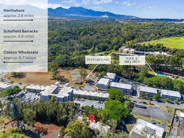 95-65 Waikalani Dr Unit F302, Mililani, HI 96789 - bird's eye view of a mountain backdrop