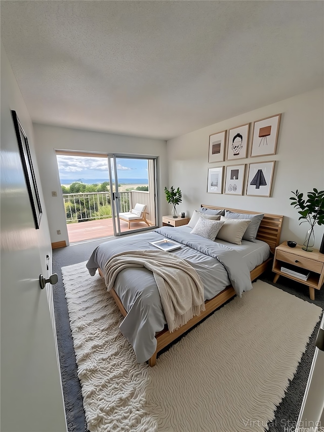 92-993 Makakilo Dr Unit 45, Kapolei, HI 96707 - bedroom with access to outside and carpet flooring