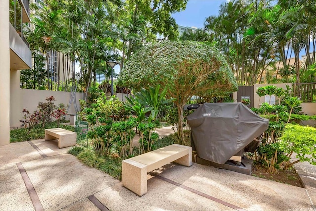 60 N Beretania St Unit 3308, Honolulu, HI 96817 - view of patio / terrace featuring a fenced backyard