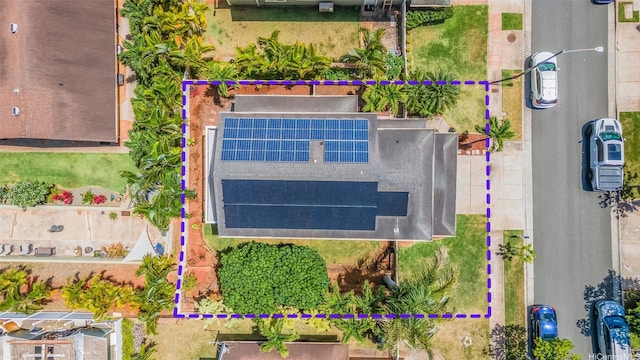 92-325 Palaulau Pl Unit 62, Kapolei, HI 96707 - aerial view of property and surrounding area featuring property parcel outlined