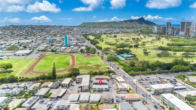 713 Menehune Ln, Honolulu, HI 96826 - aerial view of a mountain backdrop