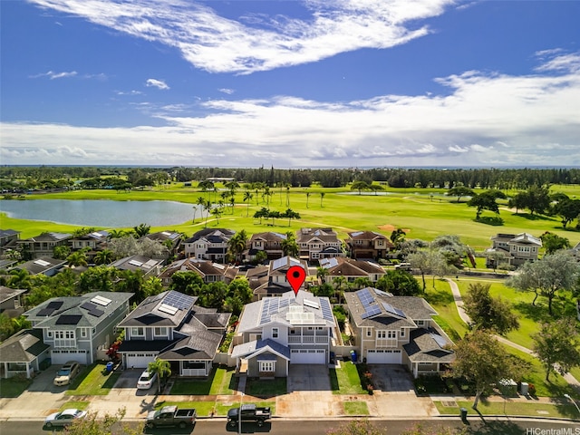 91-1067 Hoomahana St, Ewa Beach, HI 96706 - aerial perspective of suburban area with a nearby body of water and a local golf course