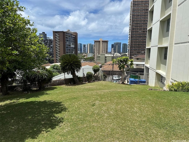 1515 Ward Ave Unit 304, Honolulu, HI 96822 - view of yard with a view of city