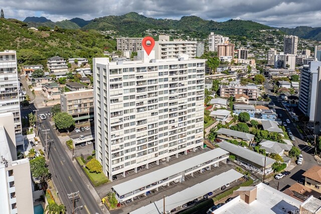 1515 Ward Ave Unit 304, Honolulu, HI 96822 - view of urban area featuring a mountainous background
