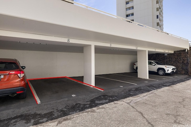 1515 Ward Ave Unit 304, Honolulu, HI 96822 - view of covered parking lot