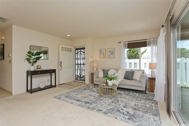 98-1970-A Kaahumanu St Unit 128, Pearl City, HI 96782 - living room with light carpet