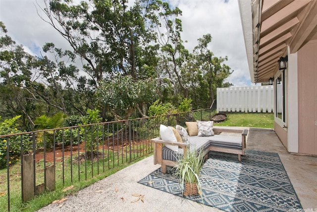 98-1970-A Kaahumanu St Unit 128, Pearl City, HI 96782 - view of patio with fence