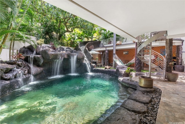 view of pool