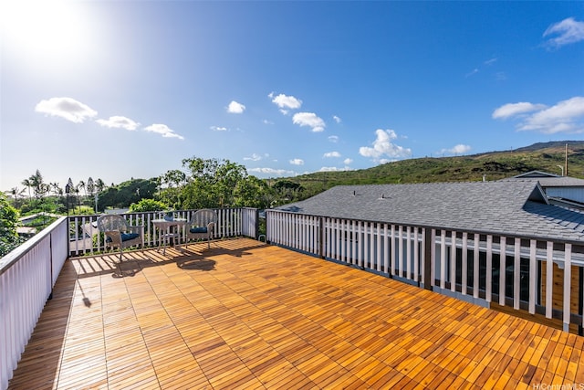 92-370 Malahuna Pl, Kapolei, HI 96707 - view of patio with a mountain view