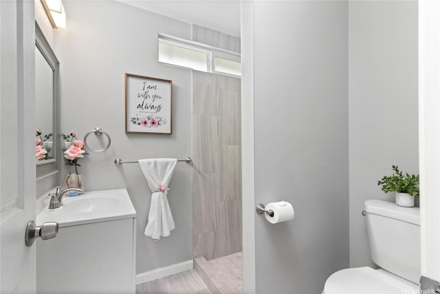 91-1043 Hoomaka St Unit 48, Ewa Beach, HI 96706 - bathroom with toilet, tiled shower, and vanity