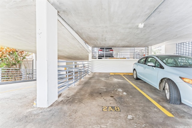 1556 Piikoi St Unit 1802, Honolulu, HI 96822 - view of parking deck