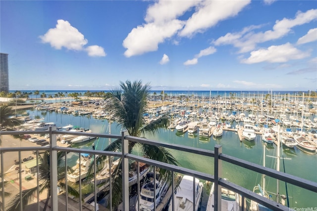 1765 Ala Moana Blvd Unit 790, Honolulu, HI 96815 - water view featuring numerous boat docks