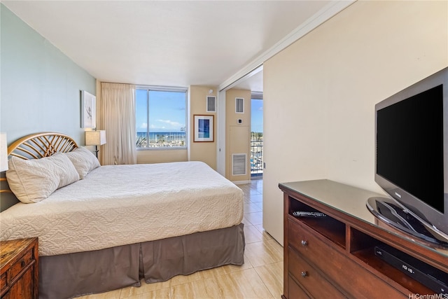 1765 Ala Moana Blvd Unit 790, Honolulu, HI 96815 - bedroom featuring light tile patterned flooring