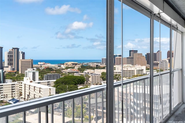 1520 Ward Ave Unit 802, Honolulu, HI 96822 - balcony with a view of skyline