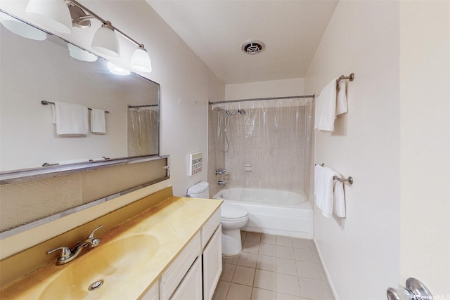 44-3082 Olina St Unit 5/2, Kaneohe, HI 96744 - full bath featuring tile patterned flooring, toilet, shower / bathtub combination with curtain, vanity, and baseboards
