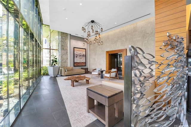 1189 Waimanu St Unit 1606, Honolulu, HI 96814 - common area with a wall of windows