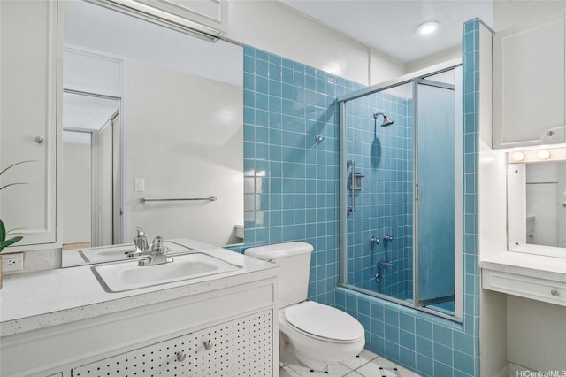 419A Atkinson Dr Unit 1203, Honolulu, HI 96814 - bathroom featuring tiled shower / bath combo, tile patterned flooring, toilet, and vanity