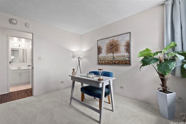 3161 Ala Ilima St Unit 1006, Honolulu, HI 96818 - office with carpet flooring and a textured ceiling