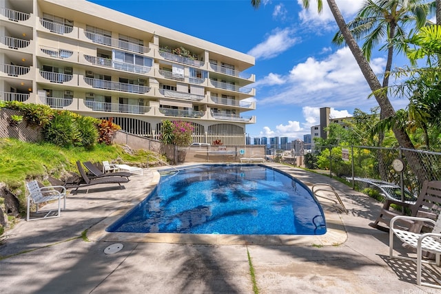666 Prospect St Unit I506, Honolulu, HI 96813 - community pool featuring a patio