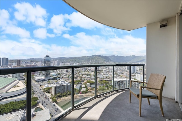 1837 Kalakaua Ave Unit 3106, Honolulu, HI 96815 - balcony featuring a view of city and a mountain view