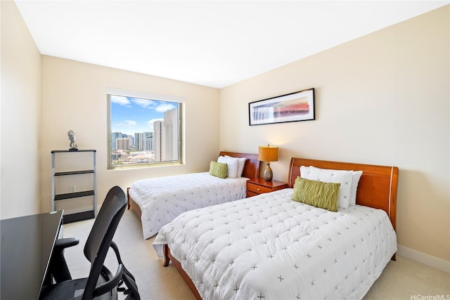 1551 Ala Wai Blvd Unit 1603, Honolulu, HI 96815 - bedroom with light colored carpet and baseboards