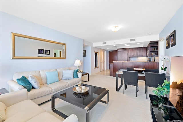1551 Ala Wai Blvd Unit 1603, Honolulu, HI 96815 - living area featuring light colored carpet