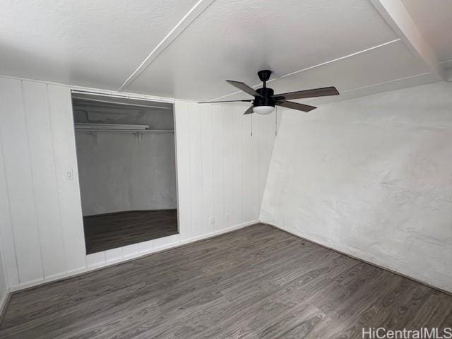 1704 Kamamalu Ave, Honolulu, HI 96813 - unfurnished bedroom featuring wood finished floors, a closet, and ceiling fan