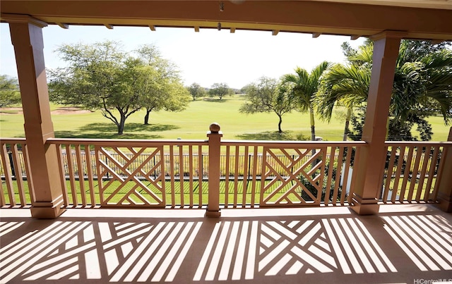91-1103 Waikai St, Ewa Beach, HI 96706 - deck with view of golf course