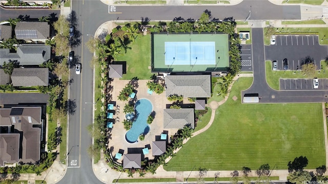 91-1103 Waikai St, Ewa Beach, HI 96706 - aerial view of a pool