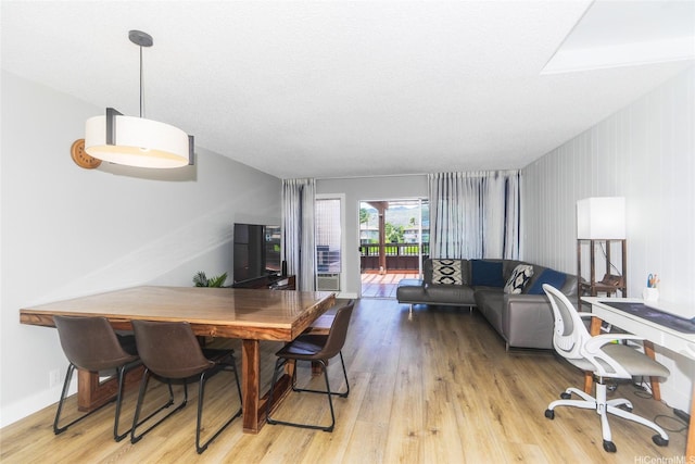 444 Lunalilo Home Rd Unit 226, Honolulu, HI 96825 - dining space with light wood-type flooring and an office area