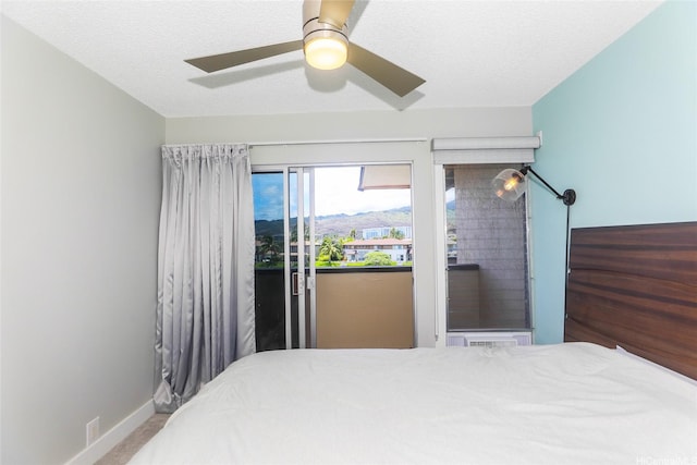 444 Lunalilo Home Rd Unit 226, Honolulu, HI 96825 - bedroom with baseboards, ceiling fan, and carpet floors