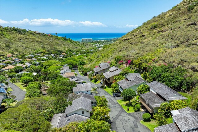 1630 Kalaniiki St Unit 31, Honolulu, HI 96821 - aerial perspective of suburban area featuring a large body of water