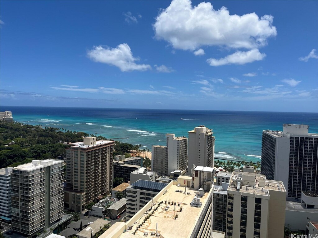 229 Paoakalani Ave Unit 3610, Honolulu, HI 96815 - view of urban area featuring a large body of water