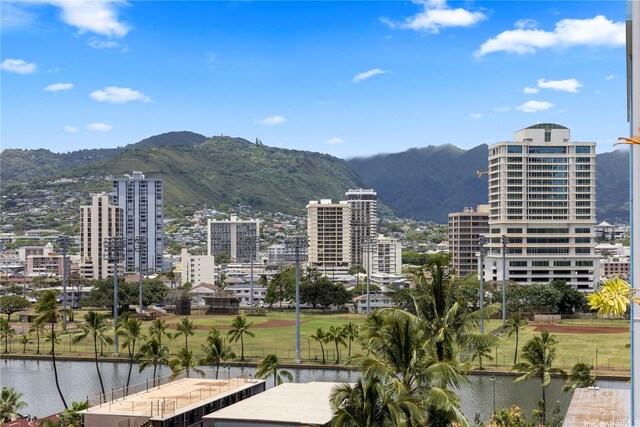419 Keoniana St Unit 1003, Honolulu, HI 96815 - view of city featuring a water and mountain view