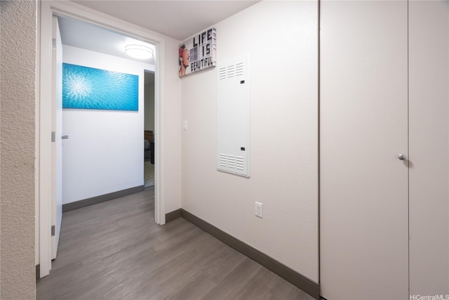 7000 Hawaii Kai Dr Unit 2702, Honolulu, HI 96825 - corridor with wood finished floors and baseboards