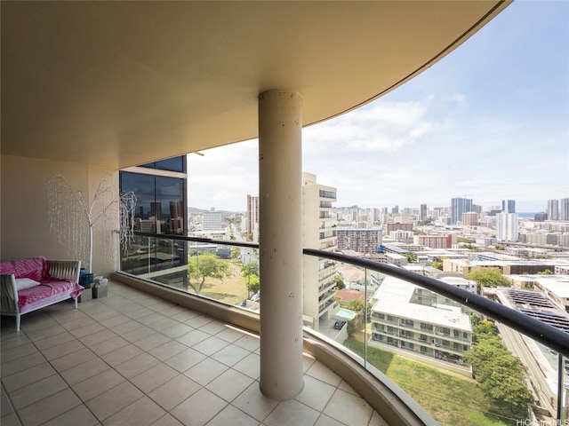 1015 Wilder Ave Unit 1003, Honolulu, HI 96822 - balcony featuring a view of city