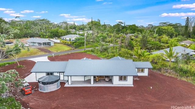 aerial view of property and surrounding area