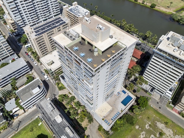 2452 Tusitala St Unit 1101, Honolulu, HI 96815 - drone / aerial view of a large body of water